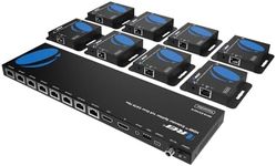OREI 4K 1x8 HDMI Extender Splitter 