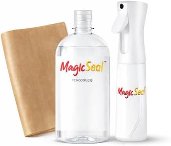 MagicSeal™ V2.0 Odorless Spray Kit 500ml with Continuous Mist Spray Bottle, Teflon Sheet and Patented Transfer Finishing Solution for Softer, More Breathable and Durable Garment Transfers