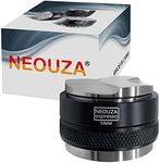 NEOUZA 53mm Coffee Distributor & Tamper 2 in 1,Dual Head Coffee Leveler Compatible for 54mm Breville Portafilter, Adjustable Depth- Professional Espresso Hand Tampers