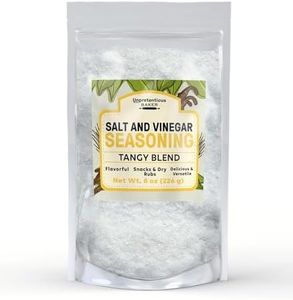 Unpretentious Salt and Vinegar Seasoning, 8 oz, Tangy & Strong Flavor, Chips & Dry Rubs, Seasoning Blend