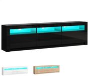 ALFORDSON LED Light TV Cabinet Stan