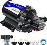 Water Pressure Booster Pump for RV，12V Diaphragm Power Water Pumps 4GPM 45PSI