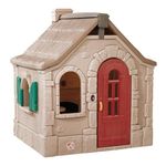 Step 2 Naturally Playfull Story Book Cottage | Realistic Amenities & Accessories Set | Indoor & Outdoor Playhouse