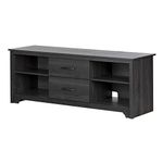 South Shore Furniture 11839 FCaion TV Stand with Drawers , Gray Oak