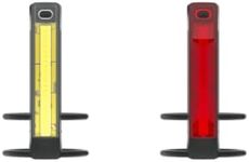 Knog Plus Bicycle Front and Rear Light Twinpack, Black