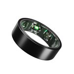 Gabit Smart Ring | Health Tracker | Sleep, Fitness, Nutrition, Stress | Buy Sizing Kit First | 7+ Day Battery, Track Steps, HRV, HR, VO2 Max | Smart Ring for Men & Women | Titanium, Matte Black 11