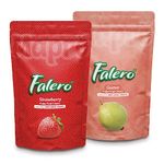 Falero Fruit Chews, 175 gm, Potassium, Soluble Fibres, Vitamin C, 50 Fruit Chews(Pack of 2) (Strawberry & Guava)