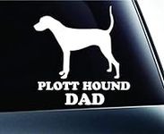 Plott Hound Dad Dog Symbol Decal Pa