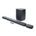 JBL New Launch Bar 800 MK2, 7.1 (5.1.2) Channel Truly Wireless Soundbar with True Dolby Atmos® 3D Surround Sound, 10” Down-Firing Wireless Subwoofer, PureVoice, HDMI eARC, WiFi, One App, 780W