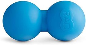 RAD Roller XL Peanut Roller Ball Massager - Soft Density Peanut Massage Ball - Myofascial Release for Back, Feet, Neck, Psoas - Suboccipital Release Device, Thoracic Spine Roller Balls