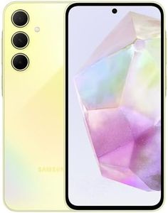 Samsung Galaxy A35 5G + 4G LTE (256GB + 8GB) (for Tmobile Mint Tello & Global) Unlocked GSM SM-A356E/DS 6.6" 120Hz 50MP Triple (Awesome Lemon)