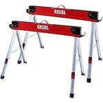 Excel Steel Sawhorse Heavy Duty Twin Pack 1178kg Capacity