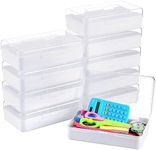 10 Pcs Plastic Pencil Boxes Bulk Cl