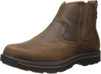 Skechers Men's Relaxed Fit Segment - Dorton Boot, Dark Brown, 10.5