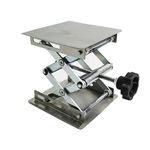 HFS(R) Lift Table Scissor Jack Lab Jack Stainless Steel 4x4x6”(100X100X152MM)