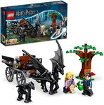 LEGO Harry Potter Hogwarts Carriage & Thestrals Set 76400, Building Toy for Kids 7 Plus Years Old with 2 Winged Horse Figures and Luna Lovegood Minifigure