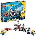 LEGO Minions Unstoppable Bike Chase (75549) Minions Toy Building Kit, with Bob, Stuart and Gru Minion Figures, Makes a Great Birthday Present for Minions Fans (136 Pieces)