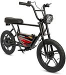 Droyd Blipper Electric Bike for Kids 13+, 250W Electric Mini Bike, 24V Lithium-Ion Battery w/Max Speed 12.5 Mph, Up to 12.5 Miles Range, Rear Drum Brake, 16" Tires and LED Headlight