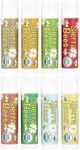 Organic Lip Balm - Variety 8 Pack by Sierra Bees - Cocoa Butter, Honey, Mint Burst, Pomegranate, Shea Butter & Argan Oil, Tamanu & Tea Tree, Unflavoured and Vanilla