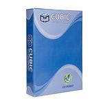 Cubic Multipurpose White Copier Paper 75 GSM - A4 | 500 Papers per Ream | 9 Reams