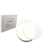 HeyWin Lab Filter Paper 150mm,Pack of 100,Used for Filter Paper Science Experiment,also for Oil Industry Test