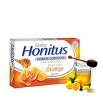 Dabur Honitus Herbal Lozenges | Effective Relief from Cough & Sore Throat Pain | Orange Flavor - 24 Lozenges