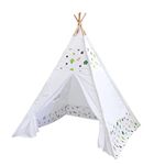 Benebomo Teepee tent for kids,Foldable Children's tent,Play tent,Tipi kids tent,India wigwam tent garden Indoor Outdoor,Gift Playhouse for kids,43 * 43 * 55in (Forest)