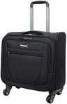 Rocklands® Rolling Laptop Bag 4 Wheel Laptop Bag Wheeled Briefcase Business Office Trolley Case Travel Cabin Bag - 8602