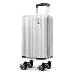 LUGG 40cm Vacay Suitcase ABS Luggage with TSA Indent Lock, Aluminium Trolley Handle, 360° Spinner Wheels, Water-Resistant & Durable Material - Ryanair Underseat Compatible (40 x 20 x 25cm)
