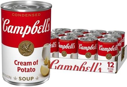 Campbell's Condensed Cream of Potato Soup, 10.5 Ounce Can (Pack of 12) (Packaging May Vary)