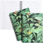 2 Pack Accounting Ledger Book for B