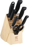 ZWILLING J.A. Henckels 35065-700 Four Star Anniversary 8-pc Knife Block Set,