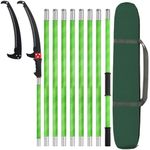 30Ft Pole Pruning Saw for Tree Trimming,Manual Pole Saw Trimmer Extendable,Garden Tools for Palm Oak High Branches,Cuts Clean and Fast