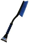 Mallory 533 SnoWisp Deluxe 26" Snow Brush with Foam Grip and Flagged Bristle - Color May Vary