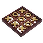 XO Wooden Board Game, Wear Resistant Hard Toughnes Family Board Game Quality Pine Popular for Kids for Party
