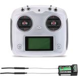 Yangers 2.4GHz Radio Transmitter Receiver Remote Controller, Flysky FS I6S AFHDS 2A 10 Channel Transmitter + FS IA6B Receiver Radio System for RC Racing Car Boat Helicopter Toys