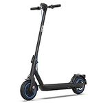OKAI Electric Scooter for Adults - Up to 28 Miles & 15.5 MPH Commuting Electric Scooter, 300W Motor, 10" Tubeless Tires, Max Load 264 lbs Folding Electric Scooter with Dual Brakes, ES520B