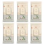 Baby Forest Mulmul Baby Wipes | Ultra-Soft Baby Wet Wipes | Water Based Wipes | Chemical Free & Organic Baby Wipes | 3x Thicker & Softer Wipes | 72 Wipes | Pack of 6