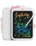 bravokids 10inch LCD Writing Tablet for Kids, Colorful Toddlers Toys Drawing Board, Educational GirlsToys, Unicorn Doodle Board Toys for 2 3 4 5 6 7 8 Year Old, Boys Birthday Christmas Gifts