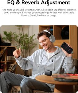 Hollyland LARK A1 Wireless Microphone – Black