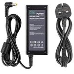 DTK 19V 3.42A 65W Laptop Charger for Acer Notebook Computer PC Power Cord Supply Lead AC Adapter Aspire Extensa TravelMate TimelineX series, Connector: 5.5 x 1.7mm