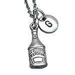 Ketchup charm necklace, personalize