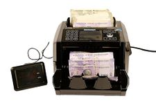 Kavinstar Best Mix Money Counting Machine with UV, MG, IR, MT, Colour, and 3D Counterfeit Bill Detection Plus External Display