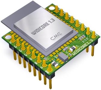 CME WIDI Core - Smart (BLE) breakout board that implements premium MIDI over Bluetooth Low Energy as developed by CME with onboard PCB antenna and populated pin header