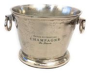 Deluxe Large Champagne Prosseco Antique Vintage Royal Ice Bucket Cooler (Deluxe Champagne Bucket 2)