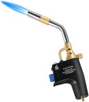 RTMMFG MAPP Propane Torch Gas High-Intensity Trigger Start Heavy Duty Plumbing Soldering Brazing Blow for Welding, Machine Maintenance, Barbecue Gas Cylinders not Included