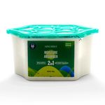 Absorbia 2in 1 Moisture Absorber & Moth Repellent | Pack of 1 (550ml Each) | Moisture Absorber for Wardrobe | Dehumidifier for Room Moisture | Air Freshener for Room, Toilet | Moisture Absorbers