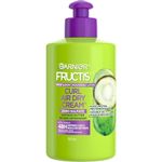 Garnier Fructis Curl Air Dry Cream Sulfate-Free Defining Butter Cream, for All Curl Types, with Coconut Oil and Elasto-Protein, 300mL