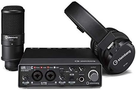 Steinberg UR22C USB 3.0 Studio Bundle with with Cubase AI and Cubasis LE