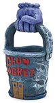 Penn-Plax Spongebob Squarepants Chum Bucket Aquarium Ornament, 4.25 by 2-1/2 by 2-1/4-Inch